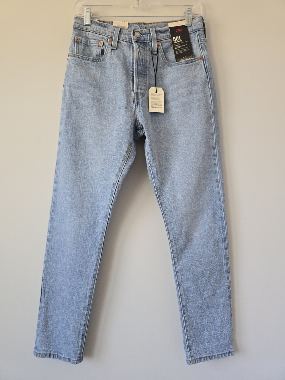 Levi's Women's Skinny Jeans - Light Blue